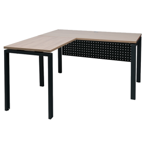 брифинг-приставка вяз натуральный/антрацит 750х600х800 фото