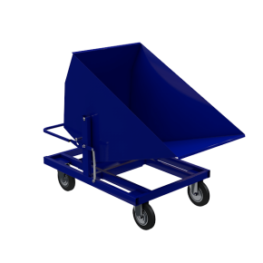 контейнер-тележка под металлическую стружку опрокидывающийся тпс 1235x750x1055 фото