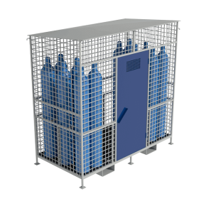 Хранилище для 12 баллонов с кислородом сетчатое разборное хранилище для 12 баллонов с кислородом сетчатое разборное фото