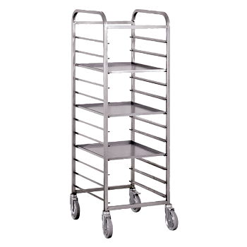 тележка-шпилька для противней из нержавейки фото