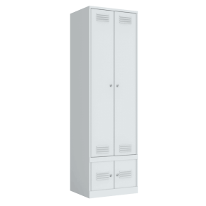 шкаф гардеробный для одежды с отделениями под обувь фото