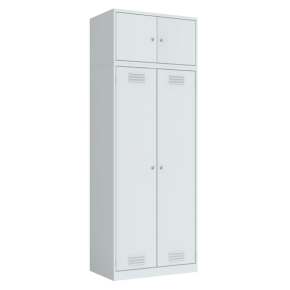 шкаф для одежды двухстворчатый с антресолью фото