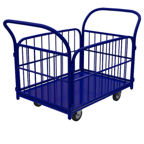 тележка платформенная с трубчатыми бортами тб 8 фото