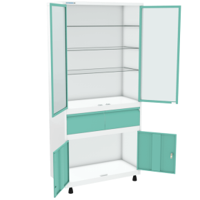 медицинский шкаф шмс-2-а-р-2-ц фото