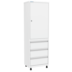 шкаф медицинский шмм1-р-3 с мастер-системой фото