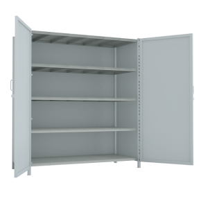 Стеллаж 2000x1800x800 стенки сплошные, двери сплошные, 5 ярусов стеллаж 2000x1800x800 стенки сплошные, двери сплошные, 5 ярусов фото