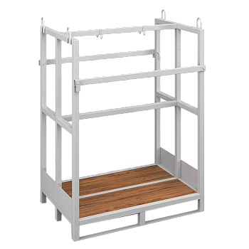 контейнер для 6 пропановых газовых баллонов кгб-10 с увеличенной высотой фото