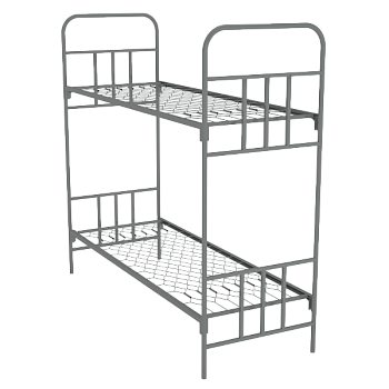 кровать армейская двухъярусная фото