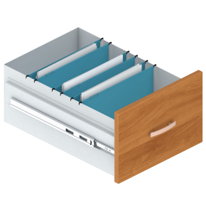 шкаф картотечный шк-4 с фасадом из лдсп и мастер-системой фото