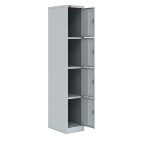 односекционный металлический шкаф для сумок шрм-14 фото