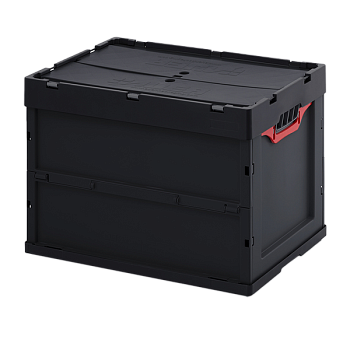 складной ящик esd с крышкой 420x400x600 фото