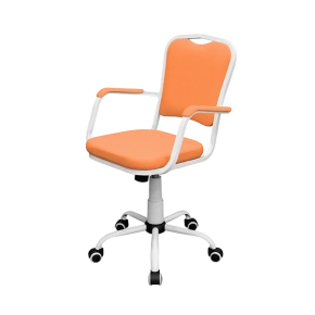 кресло для учреждений кр09(1) оранжевое фото