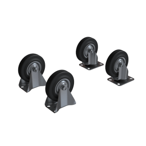 колёса литые для платформенных тележек диаметр 125 мм фото