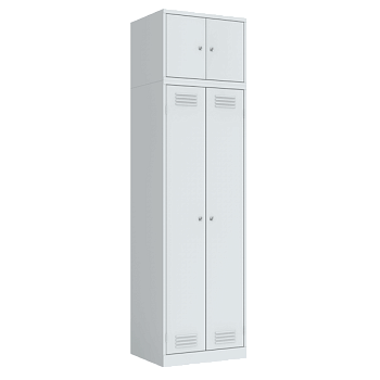 шкаф для одежды двухстворчатый с антресолью фото