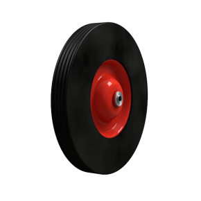 колесо с литой резиной 330 мм фото