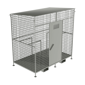 Хранилище для 12 пропановых баллонов оцинкованное хранилище для 12 пропановых баллонов оцинкованное фото