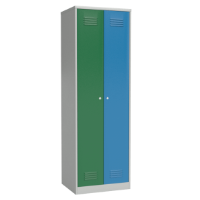 Цветной шкаф 2-х секционный для раздевалки цветной шкаф 2-х секционный для раздевалки фото