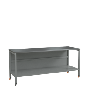 верстак 2000 с колёсами и полкой фото