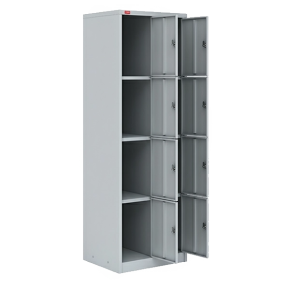 двухсекционный металлический шкаф для сумок шрм-28 фото