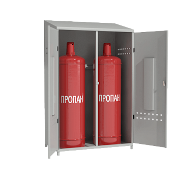 шкаф для 2 баллонов с пропаном фото