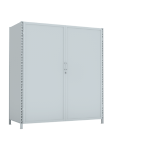 Стеллаж 2000x1800x800 стенки сплошные, двери сплошные, 5 ярусов стеллаж 2000x1800x800 стенки сплошные, двери сплошные, 5 ярусов фото