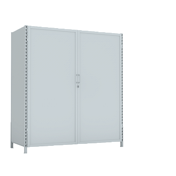 Стеллаж 2000x1800x800 стенки сплошные, двери сплошные, 5 ярусов стеллаж 2000x1800x800 стенки сплошные, двери сплошные, 5 ярусов фото