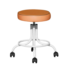 табурет винтовой т01-1 оранжевый фото