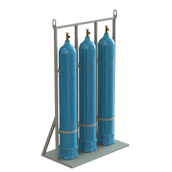 стойка для 3 газовых баллонов фото