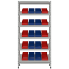 Стеллаж серии СТ-012 с наклонными полками