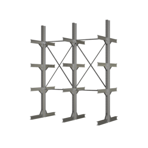 консольный стеллаж ктр двухсторонний двойной 2296 фото