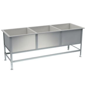 ванна 3 мойки 870x2300x800 фото