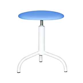 табурет винтовой т04 синий фото