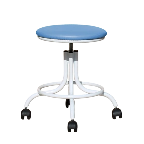 табурет на винтовой опоре т01 синий фото