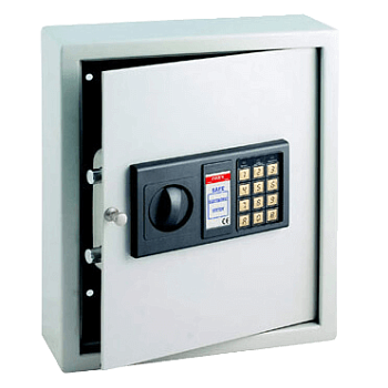 ключница металлическая кe-48 с электронным кодовым замком фото