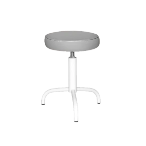табурет серый т04-1 белый каркас фото
