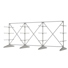 стеллаж sortex двухсторонний тройной фото