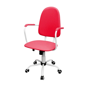 кресло для персонала кр14(1) красное фото