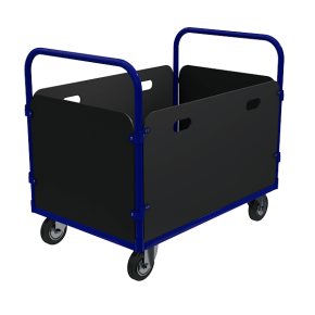 тележка платформенная с фанерными бортами тфл 2 фото