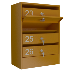 почтовый ящик 4-секционный серия эталон колор фото