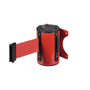 ограждение стальное с вытяжной лентой фото