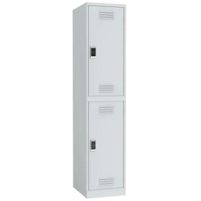 шкаф двухсекционный для одежды сварной с электронным замком фото