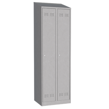 шкаф для одежды из нержавейки 2000x600x500 фото