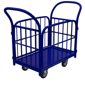 тележка платформенная с трубчатыми бортами тб 1 фото