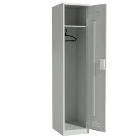 шкаф для одежды одностворчатый сварной с электронным замком фото