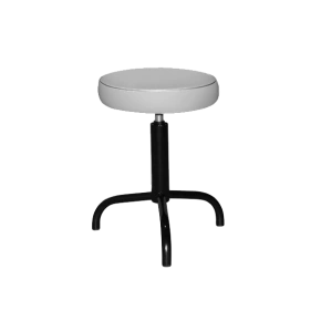 табурет светло-серый т04-1 черный каркас фото