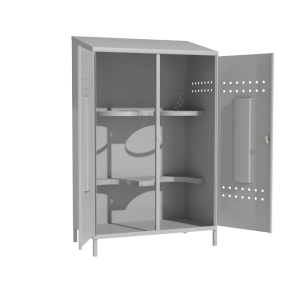 шкаф металлический для 2 пропановых баллонов фото