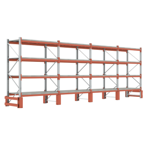 стеллаж паллетный 9000х9125х1100 фото