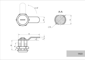 замок для металлического шкафчика с мастер-системой фото