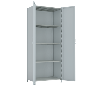 Стеллаж 3000x1200x750 стенки сплошные, двери сплошные 5 ярусов стеллаж 3000x1200x750 стенки сплошные, двери сплошные 5 ярусов фото