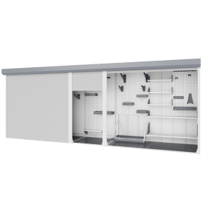 шкаф для паркинга 2000x5250x1200 трехсекционный фото